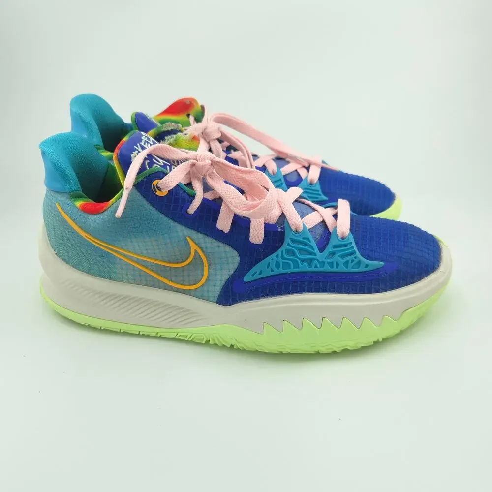 Nike Kyrie Low 4 Keep Sue Fresh Men's Size 8 CW3985-401 Racer Blue Arctic Punch